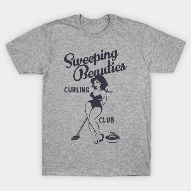 Sweeping Beauties T-Shirt by MindsparkCreative